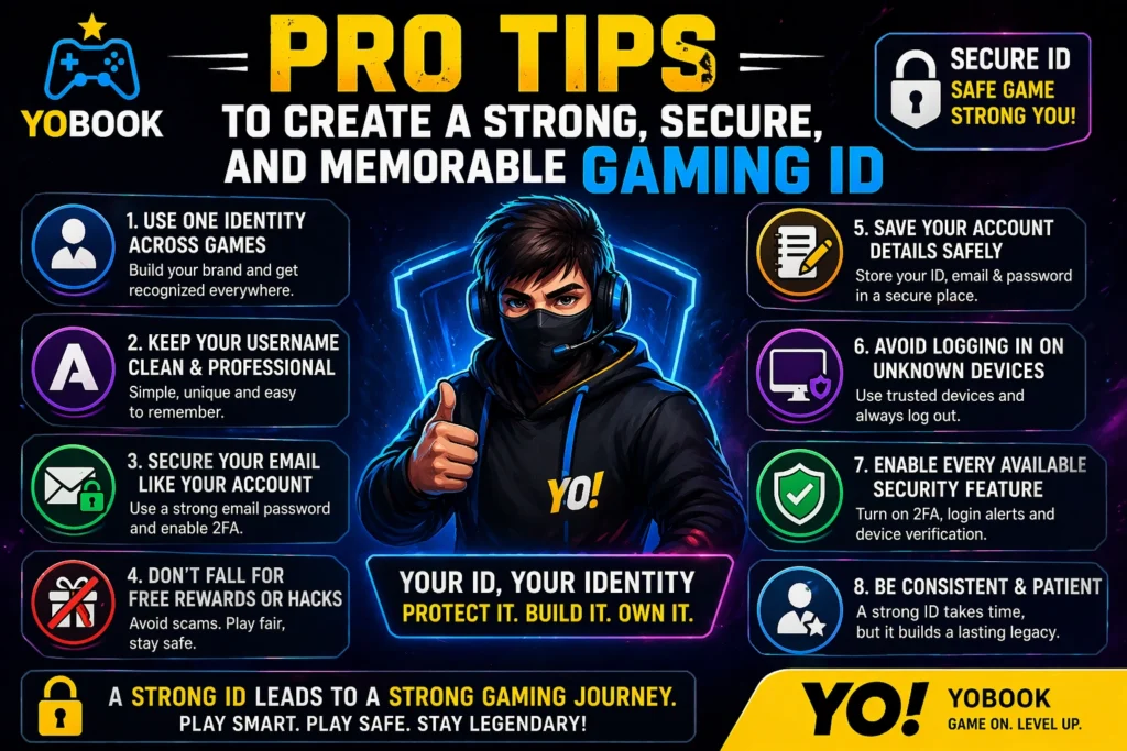 How to create ID in online games with pro tips for strong secure and memorable gaming account
